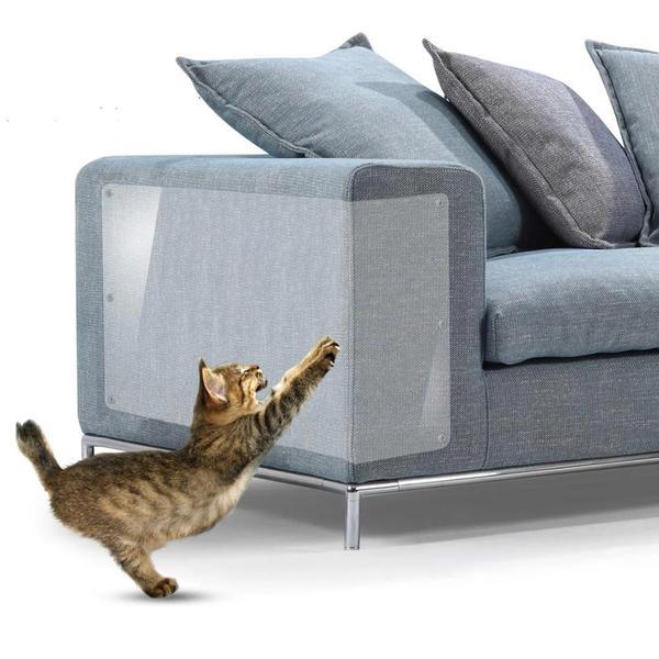 ScratchProtect™ gennemsigtig møbelbeskytter til katte