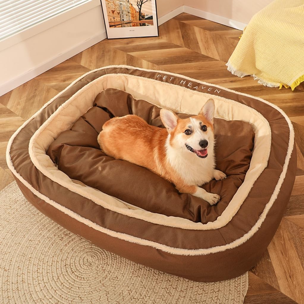 Bed for large dogs - Brown