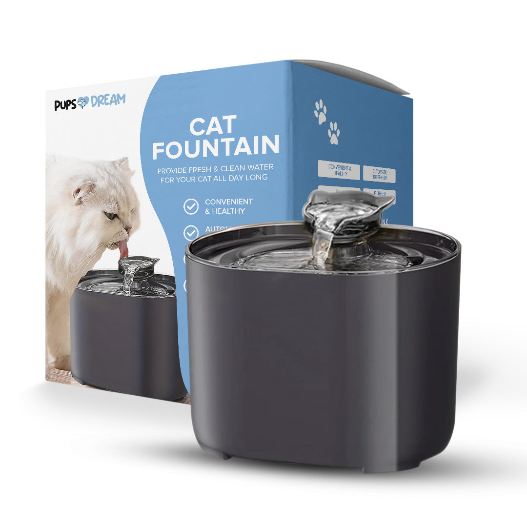 Drikkefontæne til katte med Waterflow™-filter