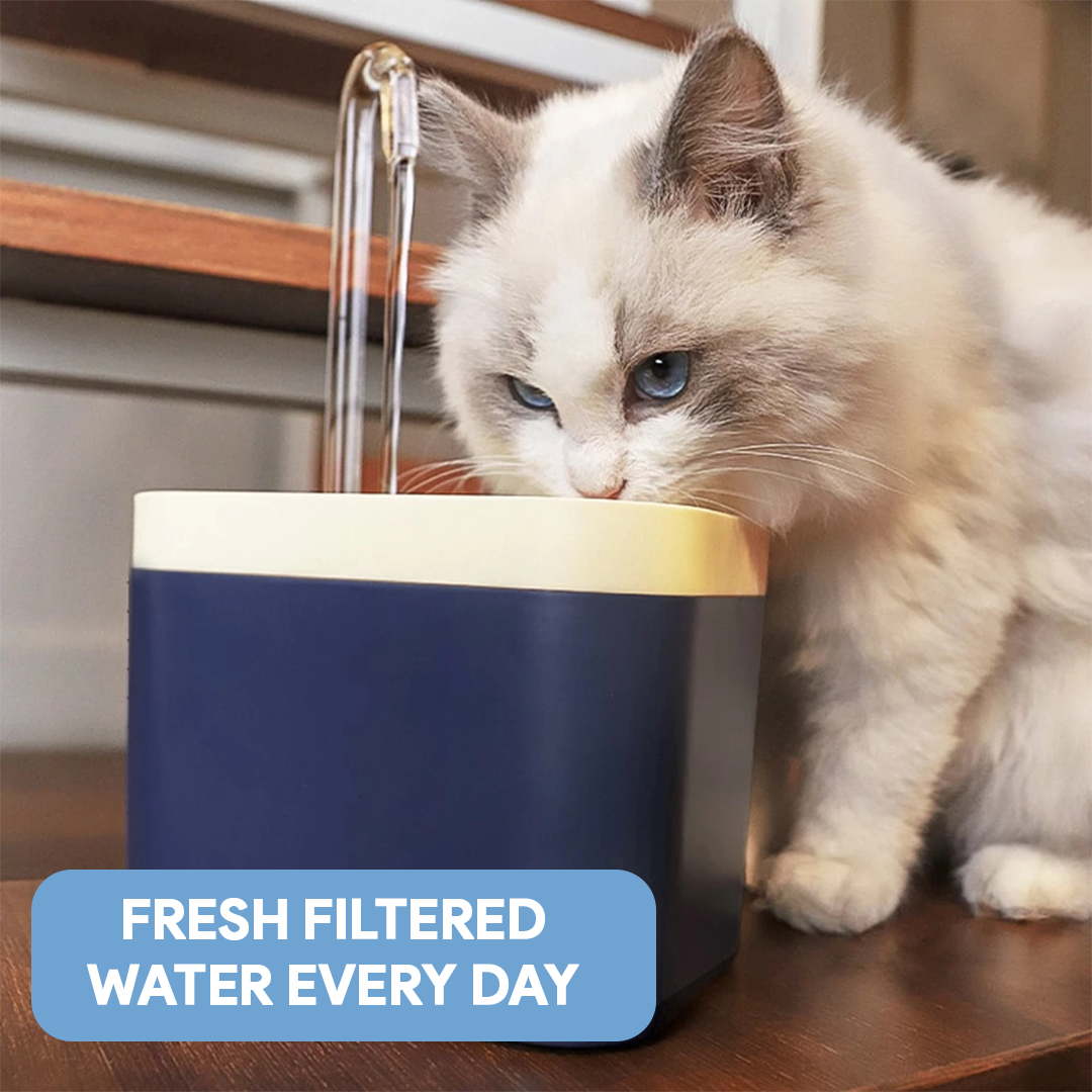 Kattefontæne med Waterflow™-filter