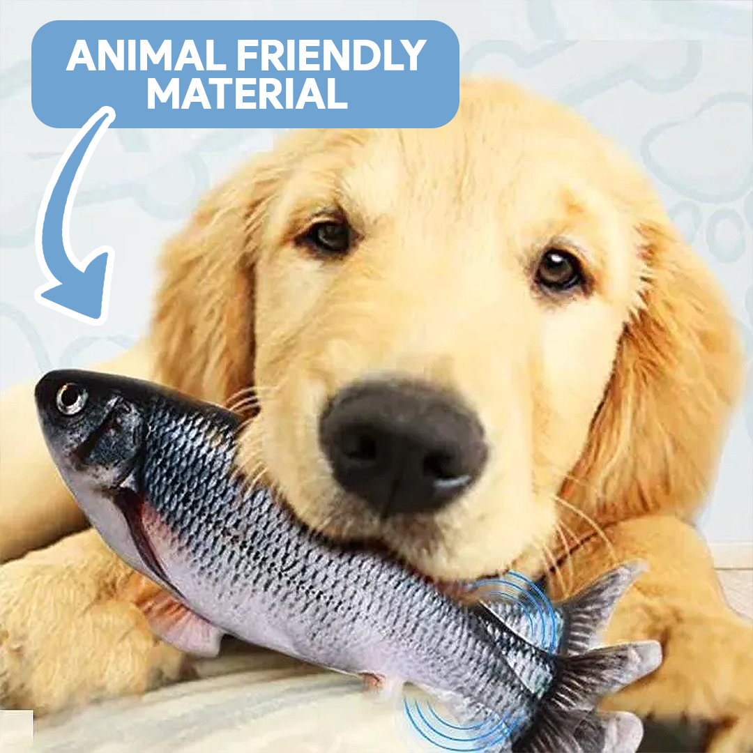 FlippityFish™ interaktivt legetøj til kæledyr